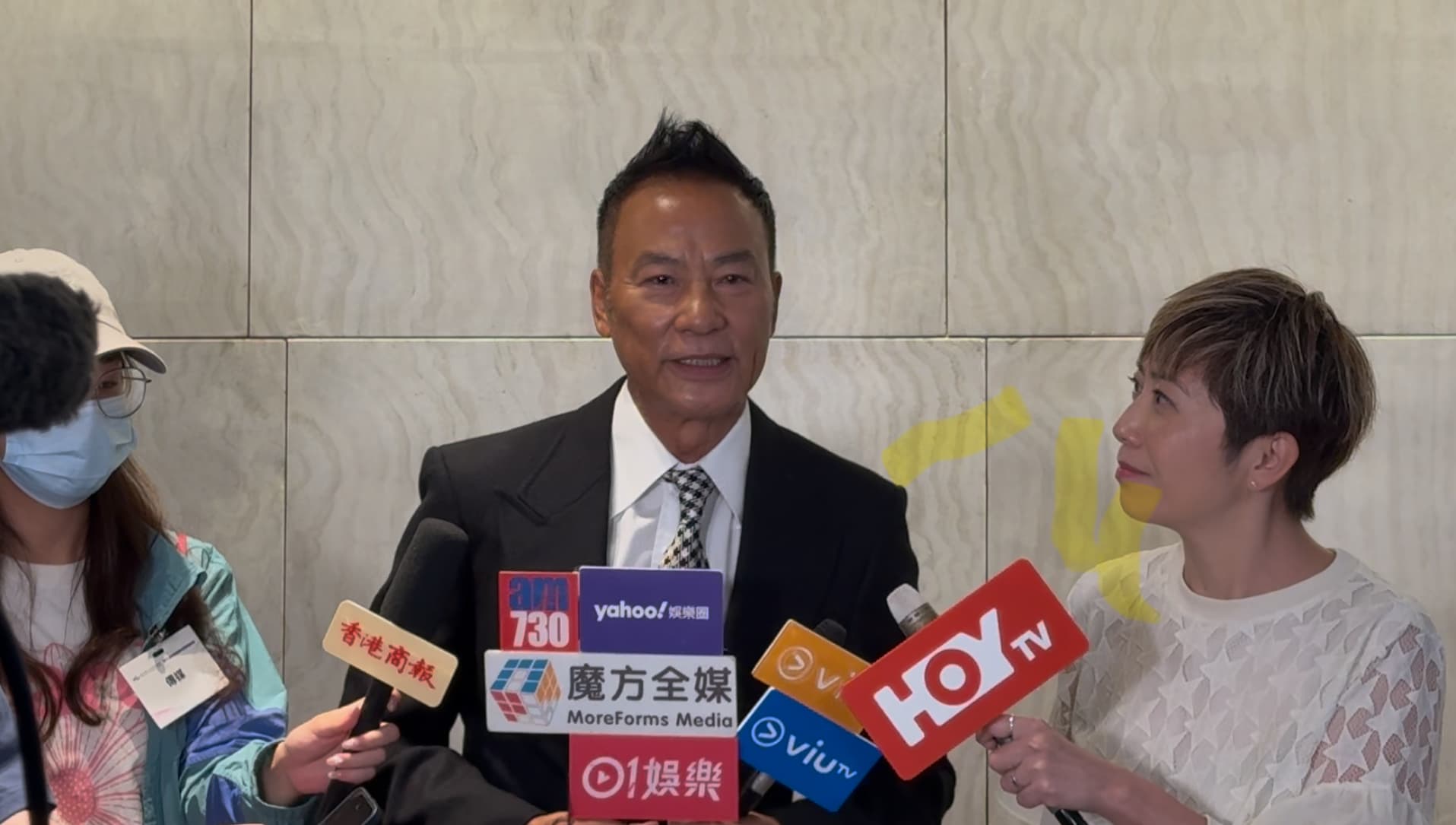Simon Yam Tat-wah attend event